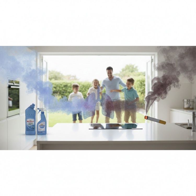 Cleaning Chemicals Can Harm Your Lungs Like Smoking